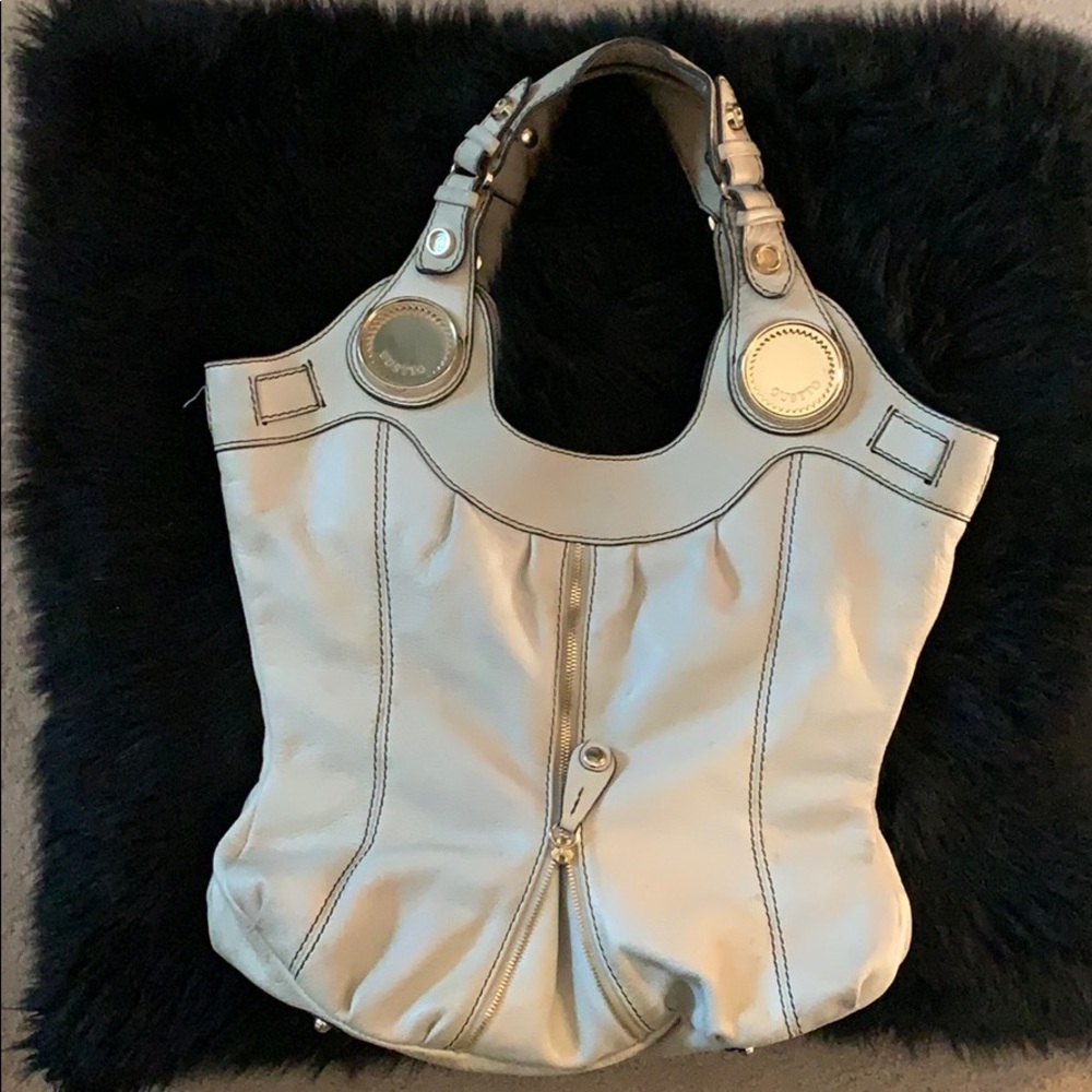 Gustto “budelli” Italian leather hobo handbag